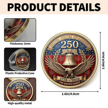 Load image into Gallery viewer, Personalized Commemorative Coin Custom Family Gift for Dad
