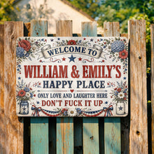 Load image into Gallery viewer, Personalized Metal Sign Custom Family Decor Gift for Home
