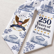 Load image into Gallery viewer, Personalized Decorative Sash Patriotic Eagle Custom Name Gift for Family
