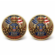 Load image into Gallery viewer, Custom Family Commemorative Coin Personalized 250th Anniversary Gift
