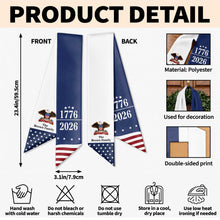 Load image into Gallery viewer, Personalized Patriotic Decorative Sash American Eagle Gift
