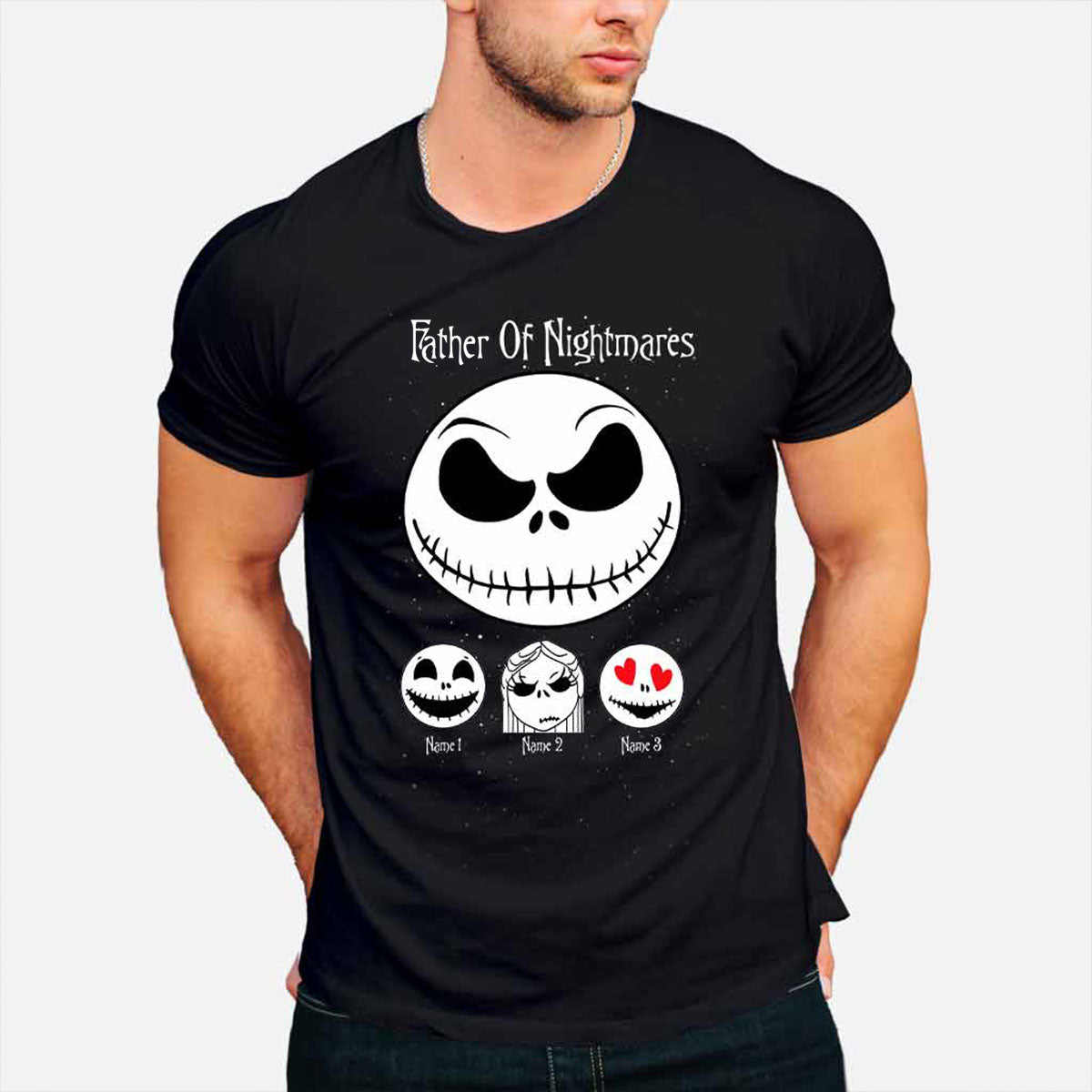 Customized Nightmare Family T-Shirt & Hoodie for Halloween Gift