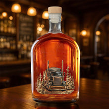 Load image into Gallery viewer, Personalized Whiskey Bottle Custom Name Gift for Dad Truck Driver
