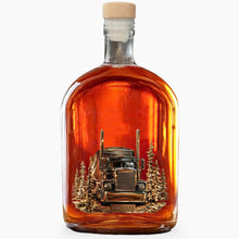 Load image into Gallery viewer, Personalized Whiskey Bottle Custom Name Gift for Dad Truck Driver
