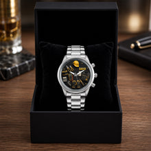 Load image into Gallery viewer, Personalized Custom Men's Watch for Electrician with Name Gift
