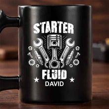Load image into Gallery viewer, Personalized Wrench Handle Coffee Mug Custom Name Gift for Dad

