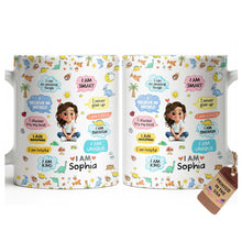 Load image into Gallery viewer, Personalized Dinosaur Affirmations Coffee Mug for Kids
