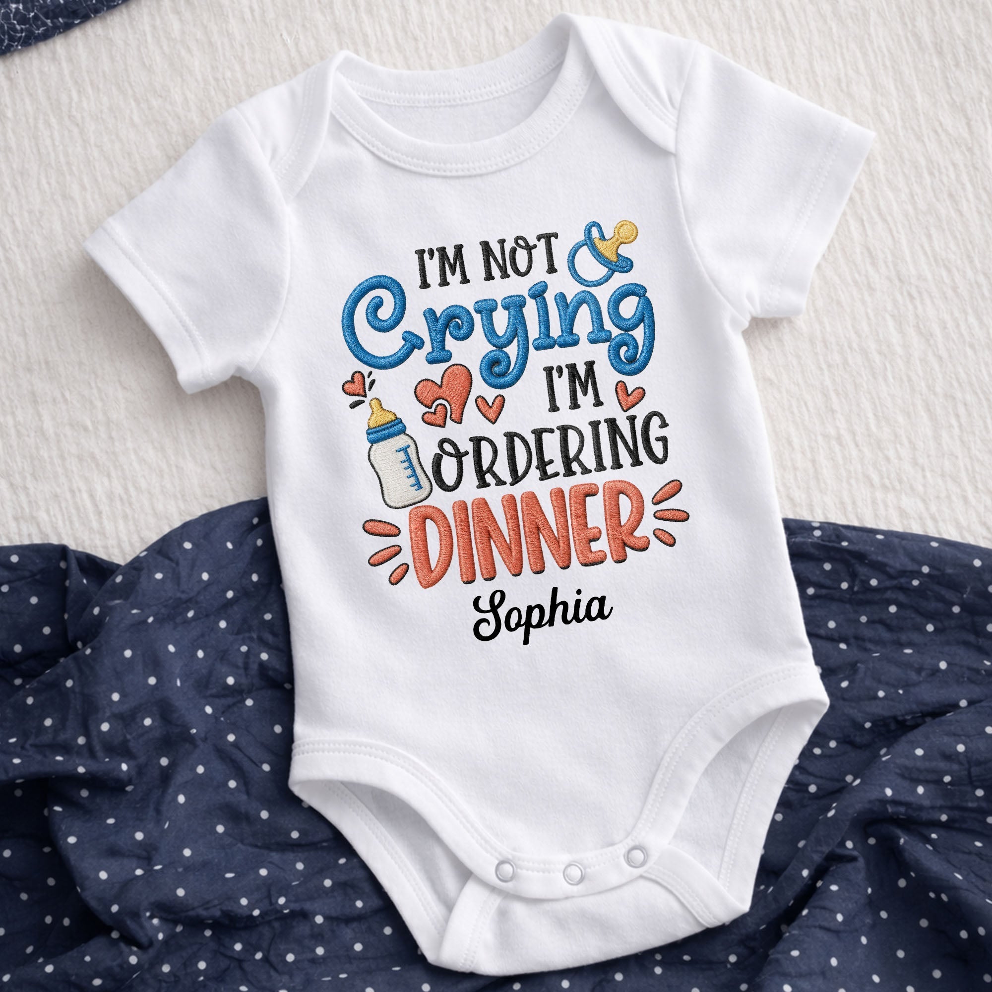 Personalized Custom Baby Onesie Unique Baby Gift for Newborns