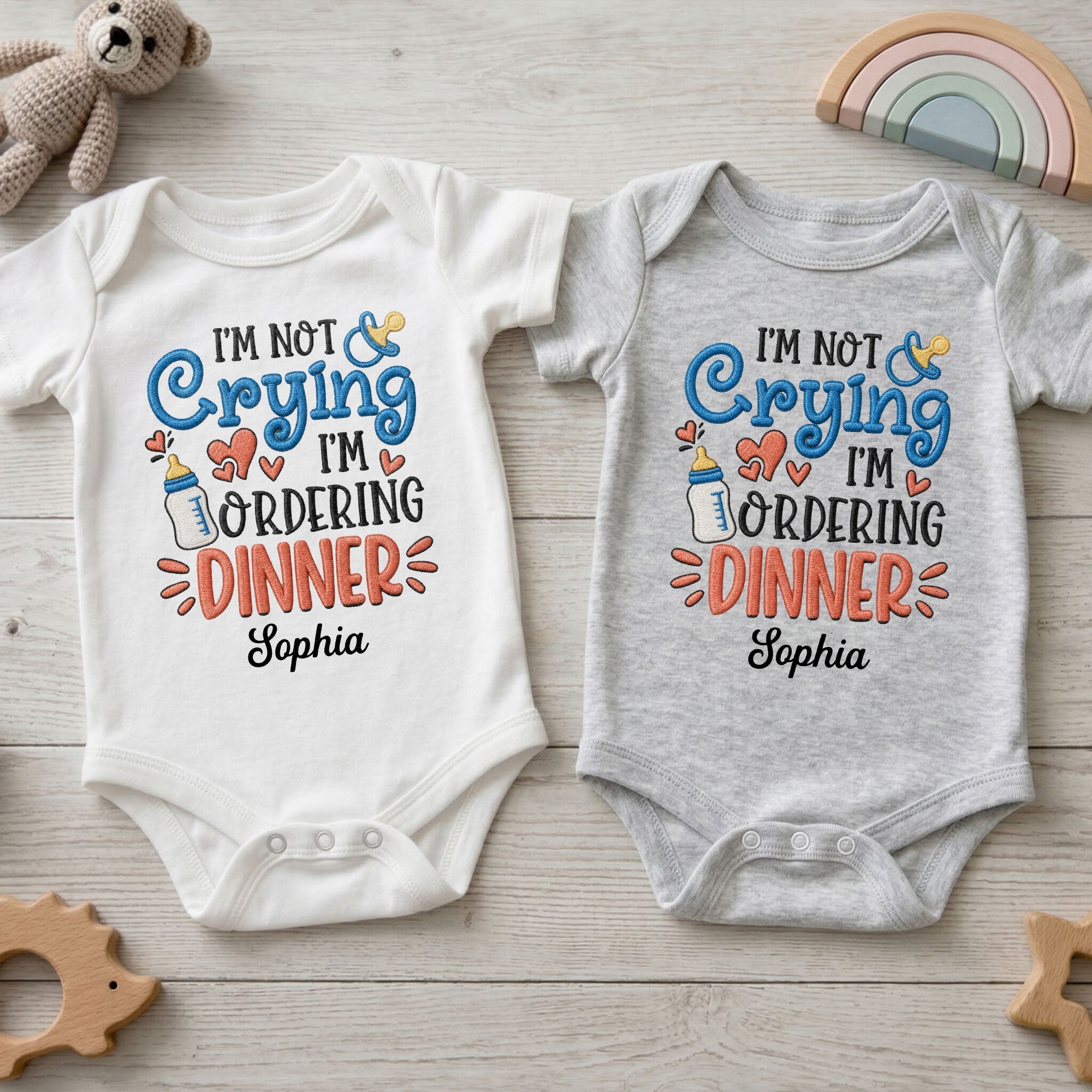 Personalized Custom Baby Onesie Unique Baby Gift for Newborns