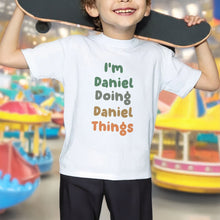 Load image into Gallery viewer, Personalized Custom Youth T-Shirt Fun Colorful Gift for Kids
