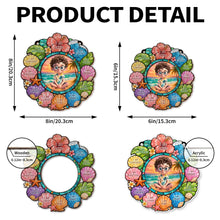 Load image into Gallery viewer, Custom Personalized Suncatcher for Kids with Name - Beach Theme Gift
