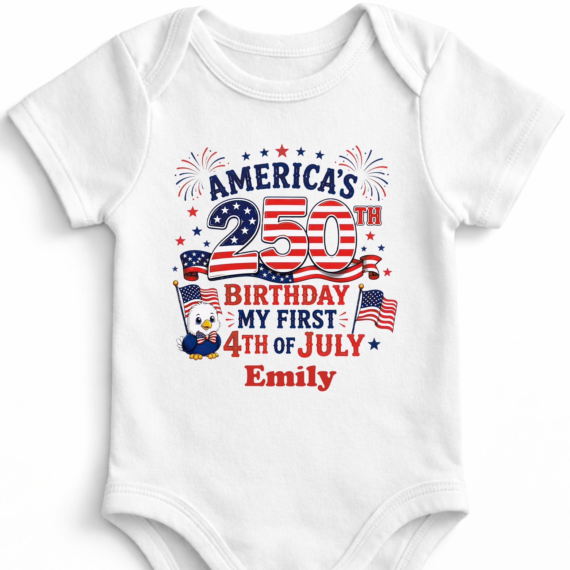 Personalized Baby Onesie My First 4th of July Gift Idea