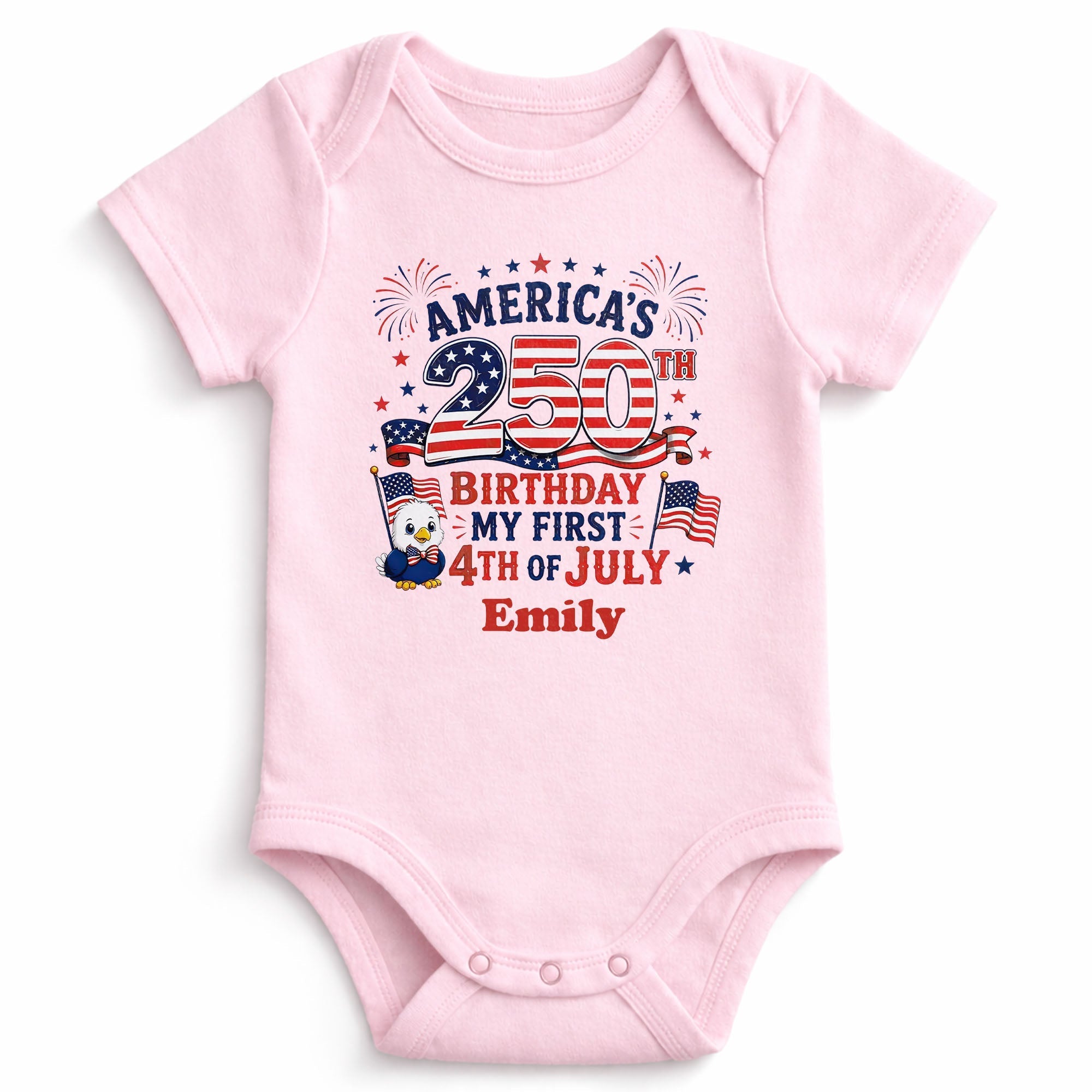 Personalized Baby Onesie My First 4th of July Gift Idea