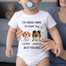 Load image into Gallery viewer, Personalized Custom Baby Onesie Cute Pet Design Gift for Kids

