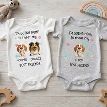 Load image into Gallery viewer, Personalized Custom Baby Onesie Cute Pet Design Gift for Kids
