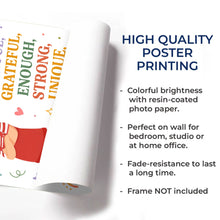 Load image into Gallery viewer, Personalized Positive Affirmation Poster Custom Name for Kids
