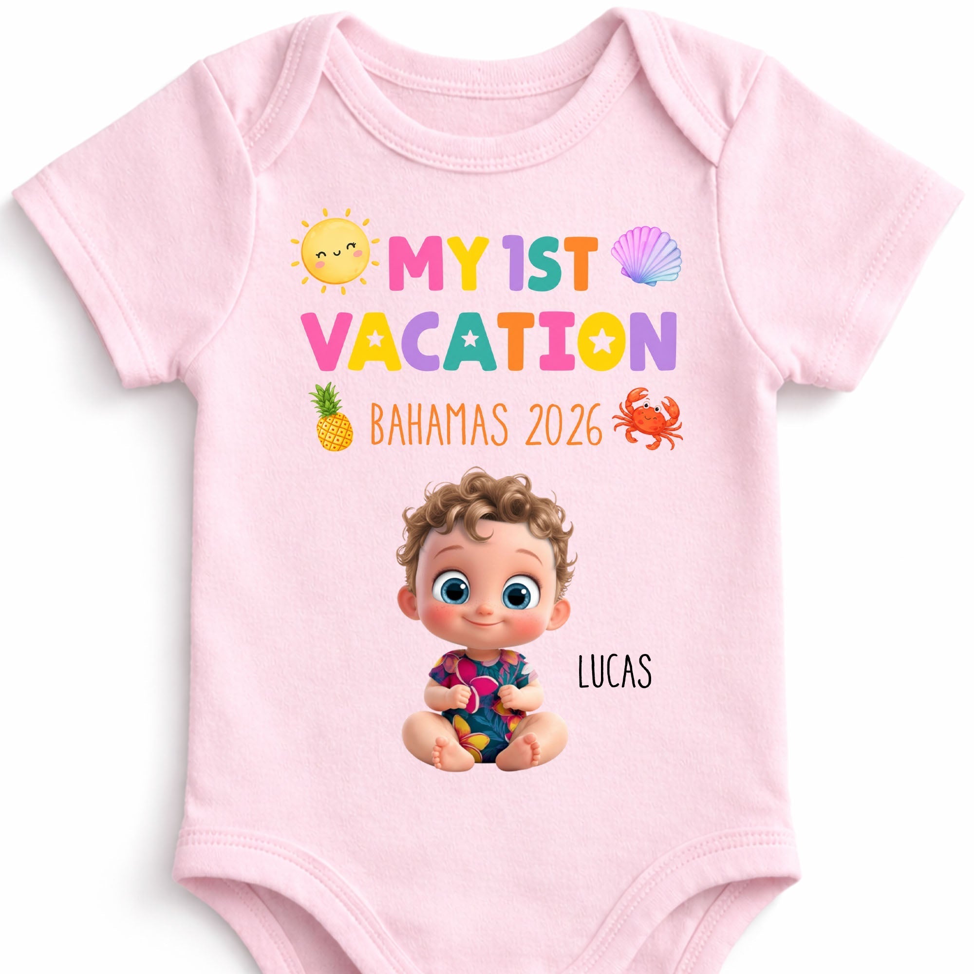 Personalized Custom Baby Onesie Soft Cotton Gift for Kids