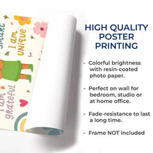 Load image into Gallery viewer, Personalized Vertical Poster Custom Name Affirmations for Kids
