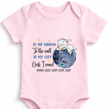Load image into Gallery viewer, Personalized Custom Baby Onesie Cute Elephant Moon Gift
