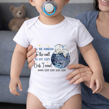 Load image into Gallery viewer, Personalized Custom Baby Onesie Cute Elephant Moon Gift
