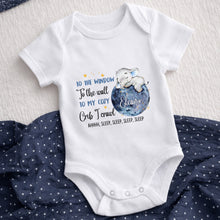 Load image into Gallery viewer, Personalized Custom Baby Onesie Cute Elephant Moon Gift
