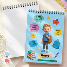 Load image into Gallery viewer, Personalized Sketch Book Custom Name Gift for Boys Kids
