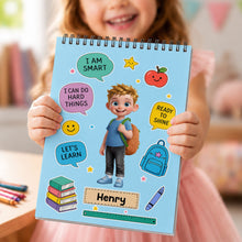 Load image into Gallery viewer, Personalized Sketch Book Custom Name Gift for Boys Kids
