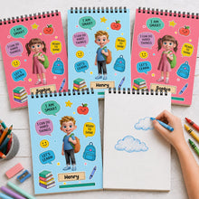 Load image into Gallery viewer, Personalized Sketch Book Custom Name Gift for Boys Kids
