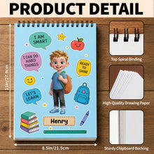 Load image into Gallery viewer, Personalized Sketch Book Custom Name Gift for Boys Kids
