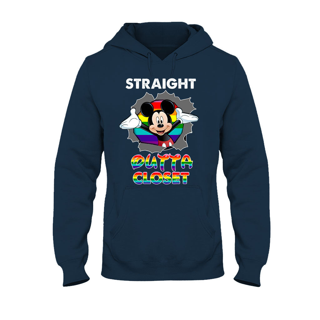 Personalized LGBT Support Kid Shirt Straight Outta Closet