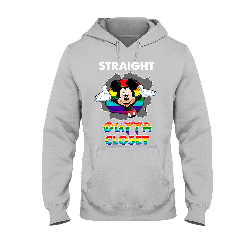 Personalized LGBT Support Kid Shirt Straight Outta Closet