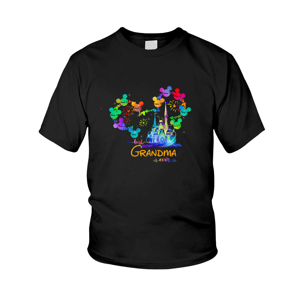 Personalized Magical Mouse Ears Kid Shirt Best Grandma Gift
