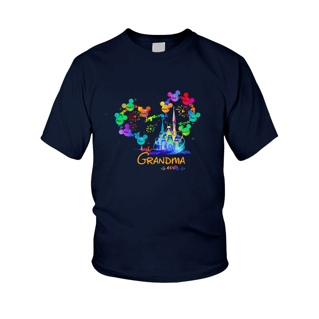 Personalized Magical Mouse Ears Kid Shirt Best Grandma Gift