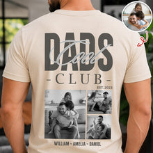 Load image into Gallery viewer, Custom Photo Comfort Shirt Cool Dads Club Gift for Father
