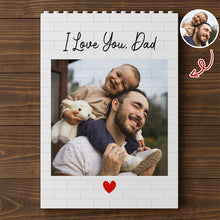 Load image into Gallery viewer, Personalized Photo Building Block Gift for Dad | Father's Day
