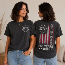Load image into Gallery viewer, Personalized 250th Anniversary USA Flag Shirt for Dad
