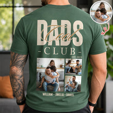 Load image into Gallery viewer, Custom Photo Comfort Shirt Cool Dads Club Gift for Father
