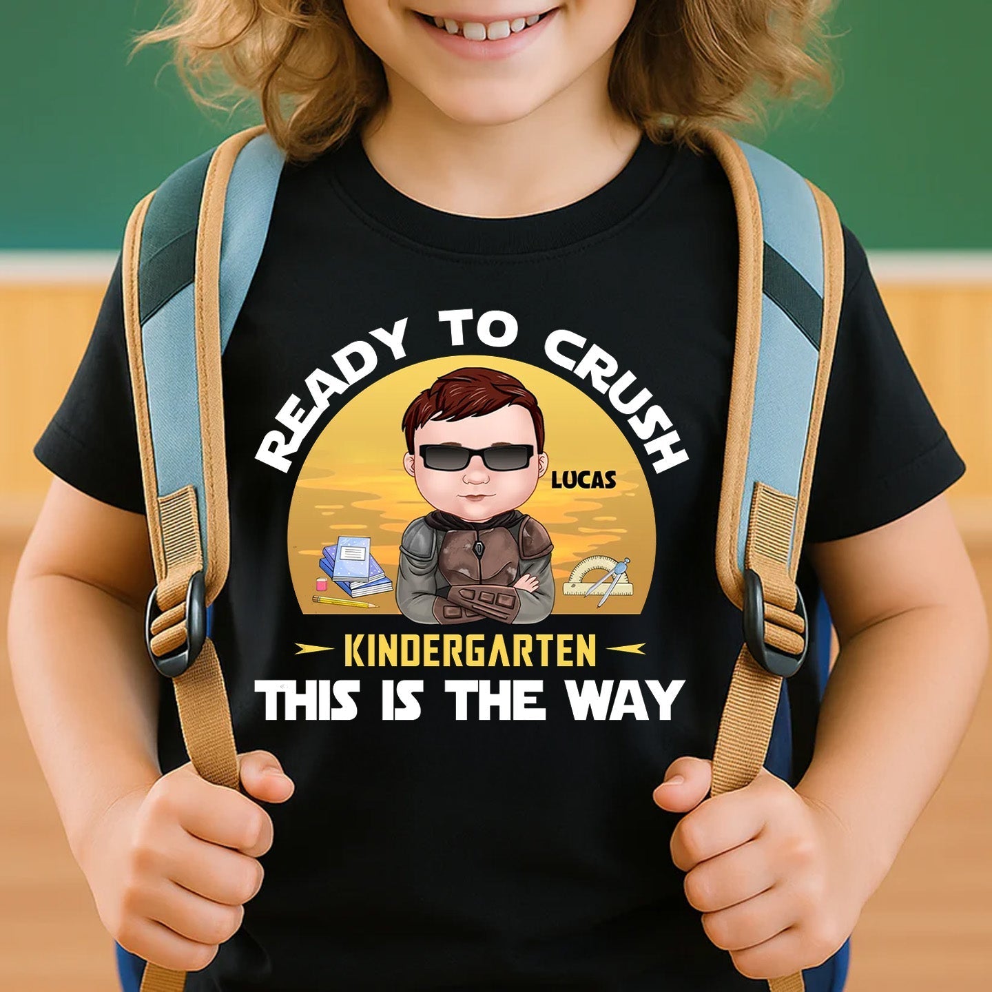 Personalized Kindergarten Shirt Ready to Crush Gift for Kids