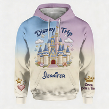 Load image into Gallery viewer, Personalized Disney Trip Vacation All Over Shirt Family Gift

