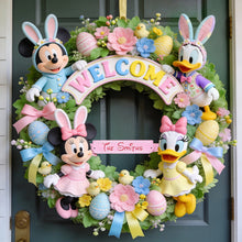 Load image into Gallery viewer, Personalized Easter Wooden Sign Custom Family Home Decor

