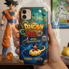 Load image into Gallery viewer, Personalized Dragon Ball 40th Anniversary Phone Case Gift for Movie Fans
