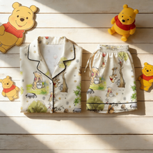 Load image into Gallery viewer, Personalized Disney Pajama Set Honey Bear Gift for Movie Fans

