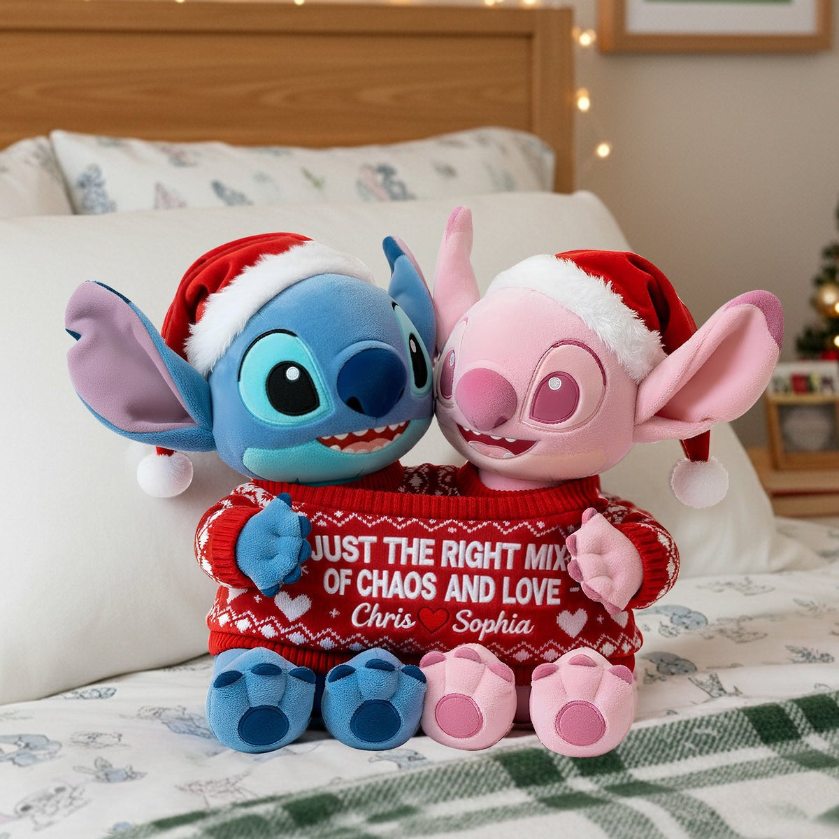 Personalized Custom Shape Pillow Unique Couples Gift Christmas Valentine