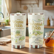 Load image into Gallery viewer, Personalized Winnie the Pooh 100th Anniversary Tumbler Gift for Movie Fans
