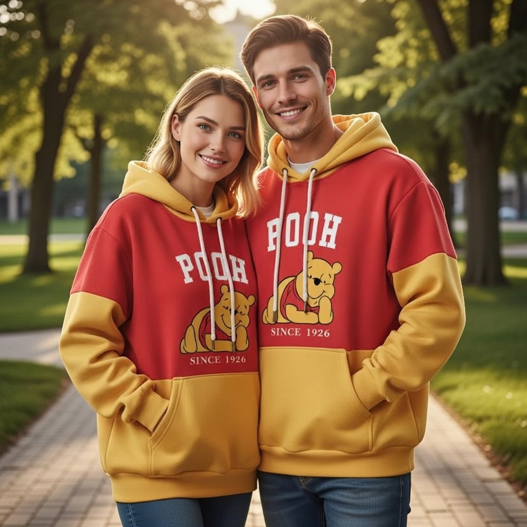 Personalized Winnie the Pooh Hoodie Custom Gift for Fans
