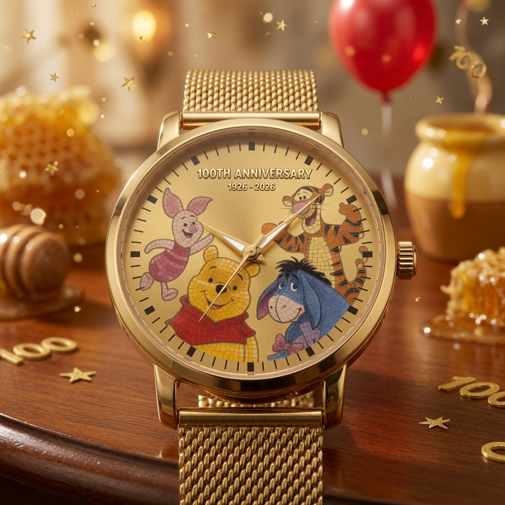 Personalized Women Hand Watch with Custom Strap Charms for Movie Fans