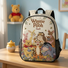 Load image into Gallery viewer, Personalized Winnie the Pooh Backpack Set for Kids - Back to School Gift
