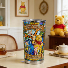 Load image into Gallery viewer, Personalized Winnie the Pooh Tumbler Anniversary Gift for Movie Fans

