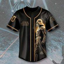 Load image into Gallery viewer, Personalized Star Wars Baseball Jersey Gift for Movie Fans
