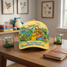 Load image into Gallery viewer, Personalized 30th Anniversary Pokémon Cap Gift for Movie Fans
